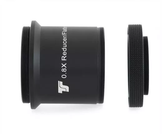 TS-Optics 0,8x Reducer und Bildfeldkorrektor fr 102 mm f/7 SD-Apo