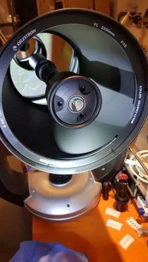 Gebraucht: Celestron CPC 925 GPS - 235/2350mm GoTo SC Teleskop in stabiler Gabelmontierung - nur geg Abholung