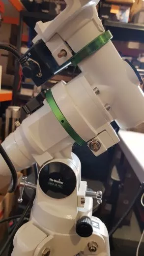 Gebraucht: SkyWatcher Montierung EQM-35 Pro SynScan mit Stahl-Stativ. Eine fototaugliche Reisemontierung inkl Tasche