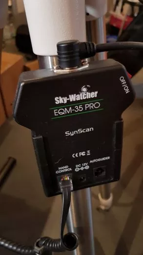 Gebraucht: SkyWatcher Montierung EQM-35 Pro SynScan mit Stahl-Stativ. Eine fototaugliche Reisemontierung inkl Tasche