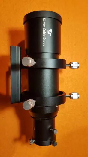 Gebraucht: TS-Optics Deluxe 50mm Sucherteleskop und Leitrohr mit Scharfstellung