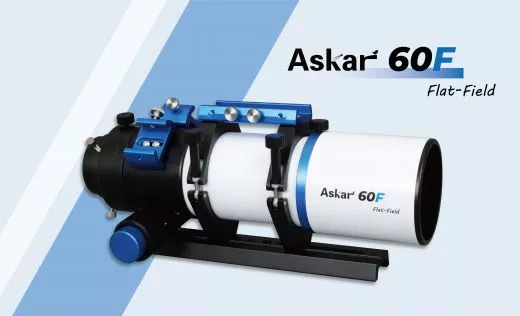 Askar 60F - 60mm 408mm f/6.8 quadruplet self-flattened astrograph