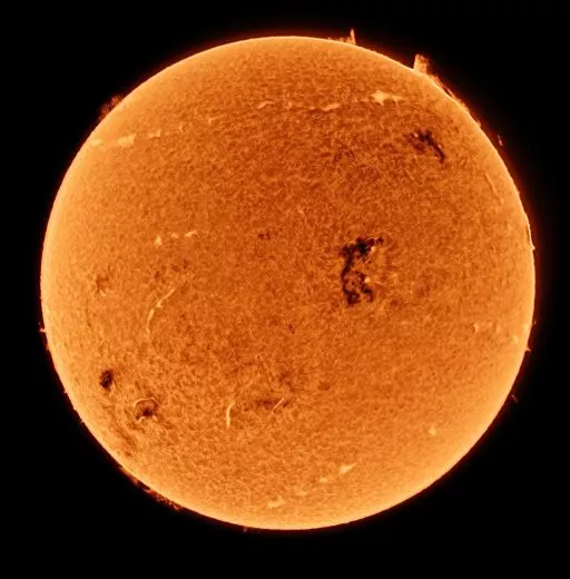 Recording and experience with ACUTER Elite Phoenix 40 40MM F/10 H-alpha solar telescope