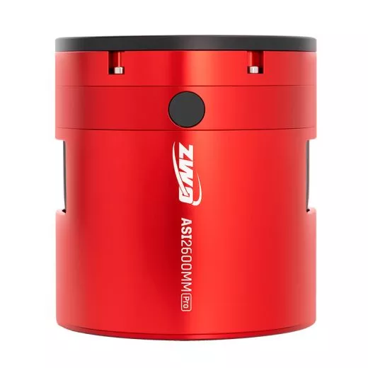 Aktion: ZWO ASI2600MC Pro / gekühlte Farb-Astrokamera - CMOS - Sensor D= 28,6 mm neue Version ab Oktober 2025