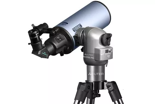 Acuter Voyager MAK90-FAST Maksutov Cassegrain Teleskop mit Traverse Pro Montierung