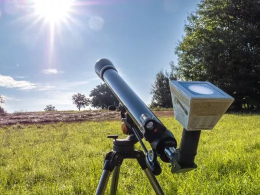 Baader Solar Projection Screen (BSPS) Sonnenprojektion