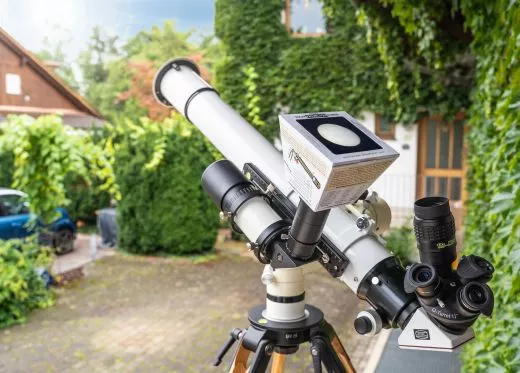 Baader Solar Projection Screen (BSPS) Sonnenprojektion