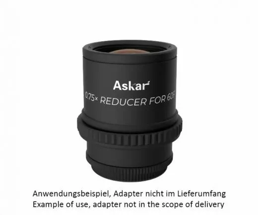 Askar 0,75x Reducer f�r 60F Flatfield Apo