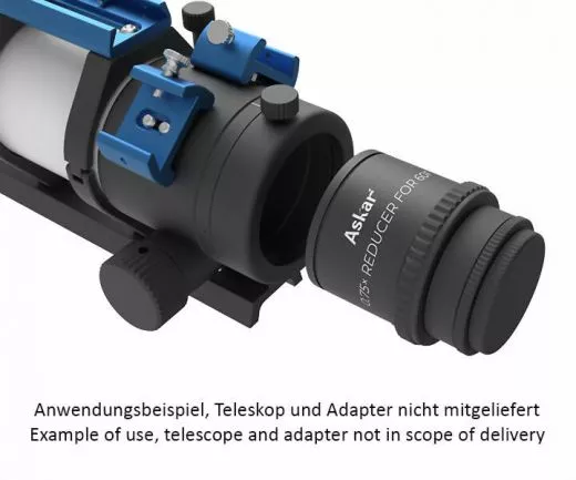 Askar 0,75x Reducer f�r 60F Flatfield Apo