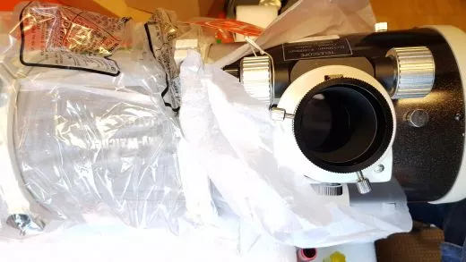 Rückläufer: SkyWatcher Quattro 150P f/4 (6" 150mm / 600mm) OTA mit Komakorrektor f/3.45 518mm Foto-Newton