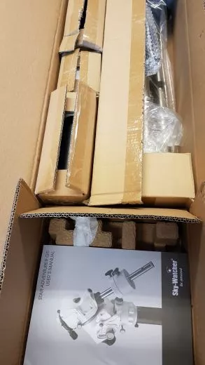 Rückläufer: SKYWATCHER STAR ADVENTURER GTI MONTIERUNG SET MIT STATIV UND VERLÄNGERUNGSSÄULE