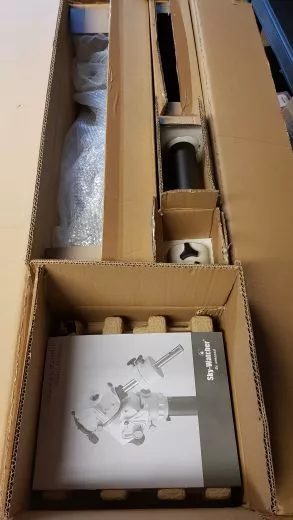 Rückläufer: SKYWATCHER STAR ADVENTURER GTI MONTIERUNG SET MIT STATIV UND VERLÄNGERUNGSSÄULE