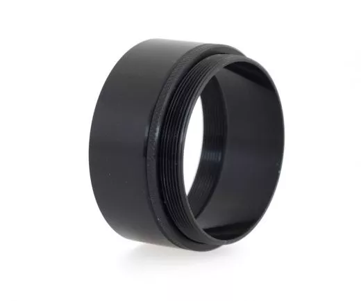 TS-Optics 23,5 bis 27 mm Verlängerung mit M54,3x1 Gewinde (innen/außen) mit Konterring für Skywatcher Okularauszüge