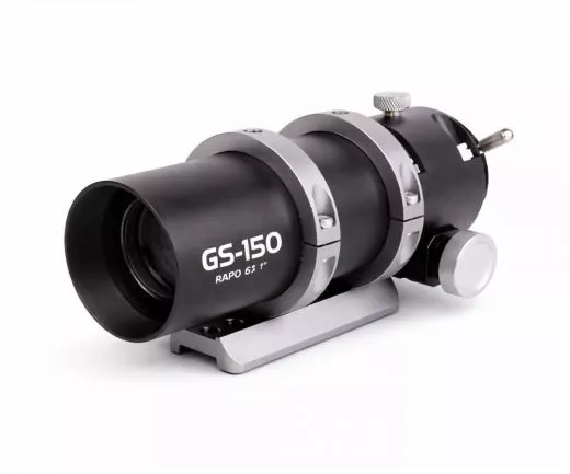 ToupTek 30/150 mm f/5 Flatfield Apo mit RAP Auszug - Astrofotografie und Guiding