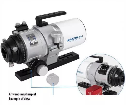 Nakoh 60GT 60/360 mm Triplet Apo für Astrofotografie und Beobachtung