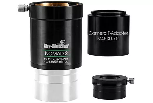 SkyWatcher Nomad-2 Barlow 2x 2" Premium 2-fach Barlow 4-linsige Telezentric