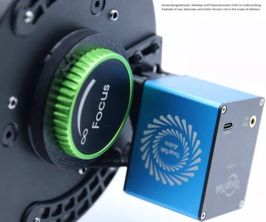 Astroprints Anbaukit für ToupTek AAF Motorfokus an Skywatcher HAC125DX Astrograph