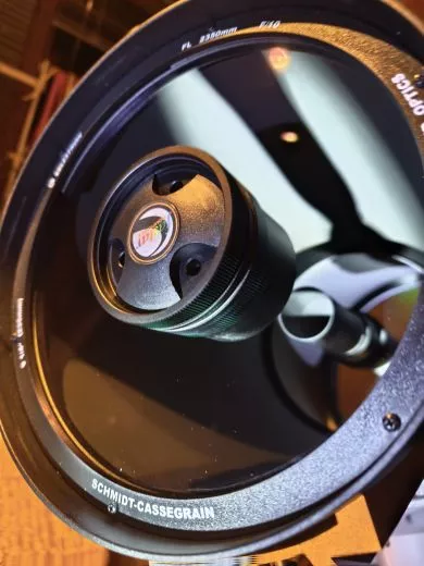 Reinigung von Optiken mit Baader Optical Wonder (Vorsicht, nur ein Vorschlag)