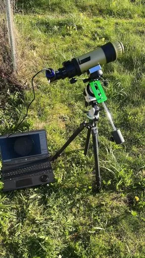 Experience and images with the ACUTER Elite Phoenix 40 H-alpha solar telescope