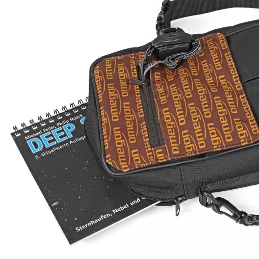 Omegon Transporttasche Kara für Zubehör/Powerbank/Literatur/Fernglas