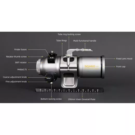 Askar Apochromatic Refractor AP 60/276 SQA60 Pro
