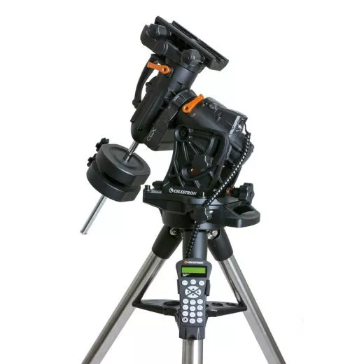 Versandrückläufer (Pakete wurden nicht abgeholt) Celestron CGX bis 25kg parallaktische GoTo-Montierung mit Stativ