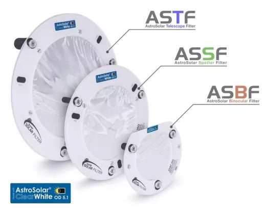 Baader ASSF 65 – AstroSolar® Spektiv Filter OD 5.1 – ClearWhite