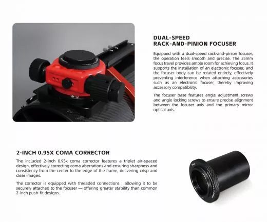 Askar N160 - 544 mm f/3,4 Newtonastrograph
