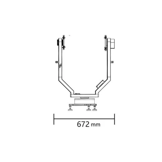 iOptron Montierung HAZ130 Strain Wave Alt-AZ RC16