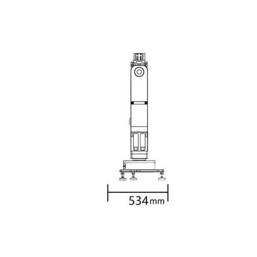 iOptron Montierung HAZ130 Strain Wave Alt-AZ RC16