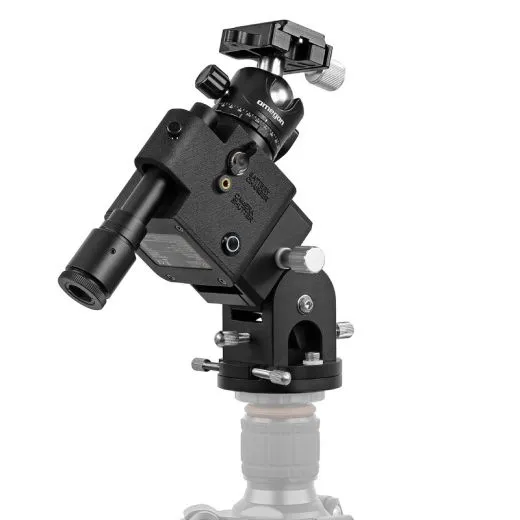 Omegon Mount Segugio Tracker Set with ballhead, deluxe polar wedge and pole finder