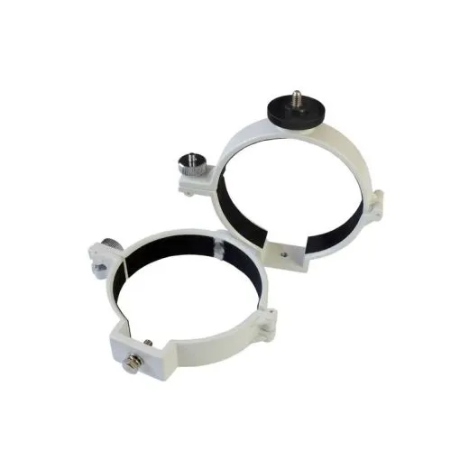 Rückläufer: Rohrschellen aus Aluminium Guss für SkyWatcher 102mm Refraktor und 80mm ED-APO