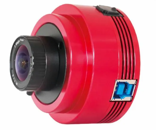 Rückläufer: ZWO ASI676MC USB3.0 Farb Astrokamera - Sensor D=10,05 mm, 2,00 µm Pixel