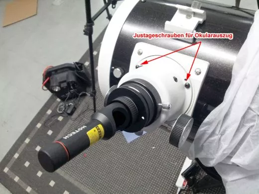 Newton by SkyWatcher: Adjusting the focuser