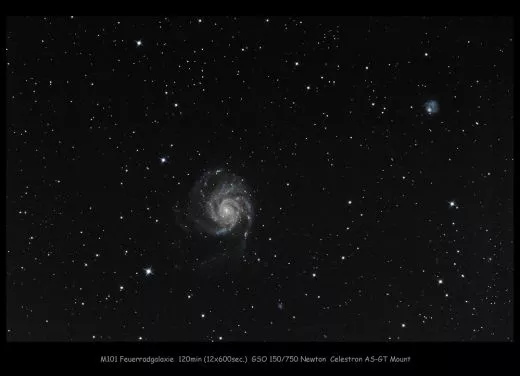 GSO 6 F/5 Newton Reflektor auf Celestron CAM AS/GT Erfahrung