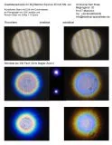 Qualitätsnachweis mit Sterntest und Ronchi für einen SkyWatcher Equinox ED-APO 120 120mm/900mm