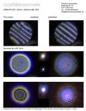 Qualitätsnachweis mit Sterntest und Ronchi für einen APM Dublet ED APO 152mm f/7.9 - opt. Tubus mit 2,5" CNC Okularauszug