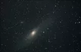 Ein M31 Andromeda Galaxie mit Canon EOS 700 mit 70-300 Objektiv:
