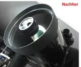 Heavily contaminated SC telescope & Schmidt plate