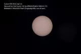 Here you can see the image scale of the sun / moon with different telescopes and chip sizes