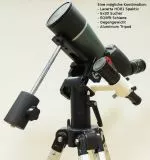 CVN-II Panoramenkopf Montierung von Lacerta mit 3/8 Zoll Stativ-Anschluss 10kg belastbar