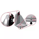 Omegon Montierung Push+ Rockerbox fr Teleskope mit Smartphone steuern