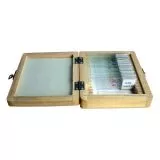 Dauerpr�parate Set aus der Tier- und Pflanzenwelt 20 St�ck in Holzbox