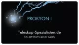 Aktion: Prokyon I / 12v 24Ah (2x 12Ah) Stromversorgung f. Montierung, Kamera, Taukschutzkappe, etc.