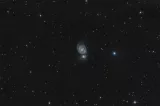 M51 und M92 mit SkyWatcher Explorer-150PDS Newton, EQ-5 GoTo Montierung und Canon EOS 70Da