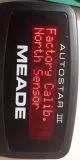 Meade Lightswitch 8 - Correct north alignment yourself via handbox -