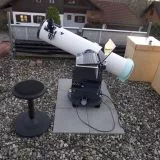Umbau eines GSO 680 Dobson 8 200/1200mm Teleskop mit GoTo zur Sternwarte
