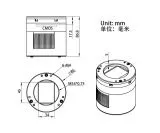 ZWO ASI128MC Pro Cooled Color Camera - 24x36mm Sensor - 5.97μm Pixels