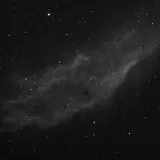 California-Nebel mit dem TLapo 804, QSI 540 und H-Schmalbandfilter