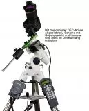 SkyWatcher Montierung EQM-35 Pro SynScan mit Stahl-Stativ. Eine fototaugliche Reisemontierung.